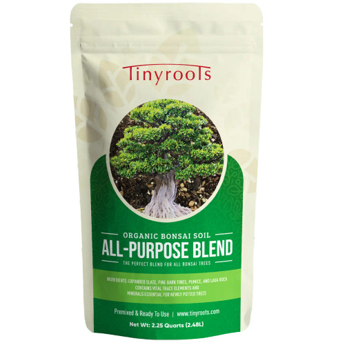 Tinyroots All‑Purpose Bonsai Soil Mix – Professional‑Grade, Ready‑to‑Use