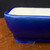 7" Rectangle Blue Glazed-Quality Yixing Bonsai Pot (NEBG. 1864)