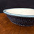 Round Bonsai Pot with Textured Blue Pebble Glaze by Andy Arnault – No. AA-645