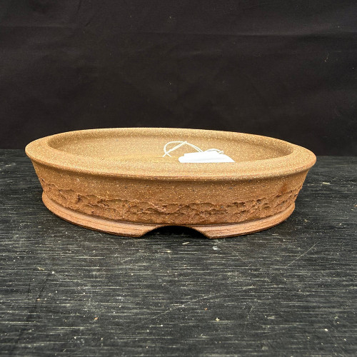 7.75” Round Natural Clay Dish – Jack Hoover Pot No. 654