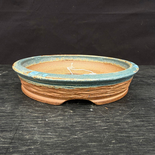7.75” Round Dish with Subtle Glaze Wash – Jack Hoover Pot No. 649