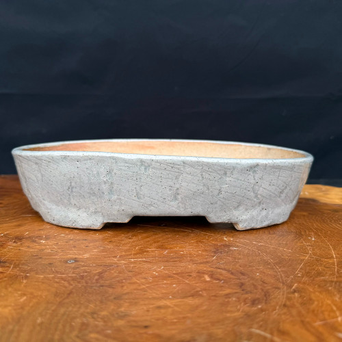 11.25” Oval Wood-Fired Handmade Bruce Lenore Pot No. 135