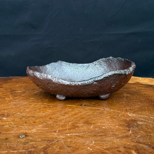 6.5” Round Wood-Fired Handmade Bruce Lenore Pot No. 137