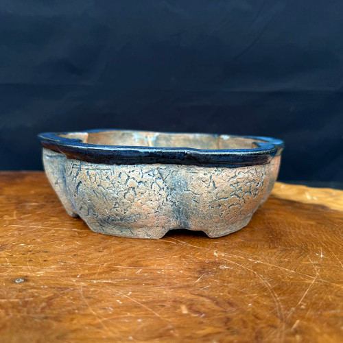 8.5” Round Wood-Fired Handmade Bruce Lenore Pot No. 134