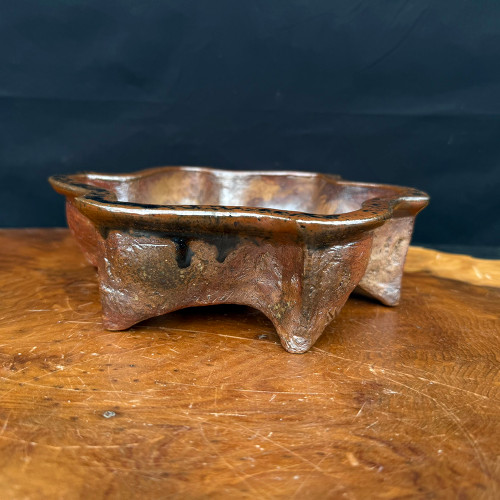 8.5” Round Wood-Fired Handmade Bruce Lenore Pot No. 146