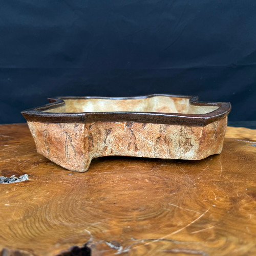 9” Mokko Wood-Fired Handmade Bruce Lenore Pot No. 160