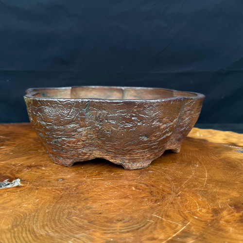 11” Mokko Wood-Fired Handmade Bruce Lenore Pot No. 158
