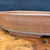 17.5" Oval Unglazed Jack Hoover Bonsai Pot – Reddish-Brown Stoneware – No. 686
