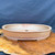 16.5" Oval Unglazed Jack Hoover Bonsai Pot – Brown Stoneware – No. 687