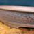 17" Handmade Oval Bonsai Pot by Jack Hoover – Textured Bark Brown  – No. 695