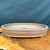 17" Handmade Oval Bonsai Pot by Jack Hoover – Unglazed with Textured Rim  – No. 697