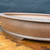 17" Handmade Oval Bonsai Pot by Jack Hoover – Unglazed with Textured Rim  – No. 697