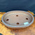 17" Handmade Oval Bonsai Pot by Jack Hoover – Unglazed with Textured Rim  – No. 697