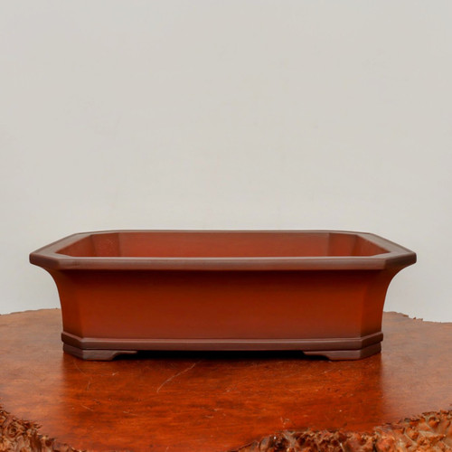 17" Unglazed Yixing Bonsai Pot (no. 2385)