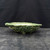 10" John Fazzino Handmade Bonsai Pot – Round with Textured Green Glaze No. JF-021