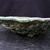 10" John Fazzino Handmade Bonsai Pot – Round with Textured Green Glaze No. JF-021