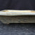 10" John Fazzino Handmade Bonsai Pot – Wide Square with Blue-Gray Wash No. JF-029