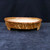 9" Caramel “Driftwood” Textured Round Bonsai Pot – John Fazzino No. JF-058