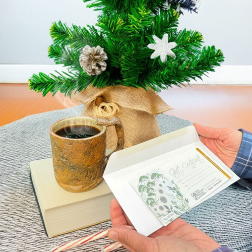 NEBG Old Fashion Paper Gift Certificate — Mailed & Personalized