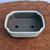 Cream Glazed Bonsai Pot