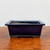 Namako Glazed Rectangle Bonsai Pot (blue)