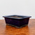 Namako Glazed Rectangle Bonsai Pot (blue)