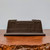 Udei (brown) Unglazed Rectangle Bonsai Pot