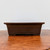 Udei (brown) Unglazed Rectangle Bonsai Pot
