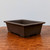 Udei (brown) Unglazed Rectangle Bonsai Pot