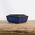 4-6" Namako (blue) Glazed Bonsai Pot
