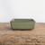 4-6" Oribe (green) Glazed Bonsai Pot