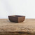 4-6" Udei (brown) Unglazed Bonsai Pot