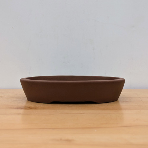 11-Inch Yixing Unglazed Bonsai Pot (No. 2477)