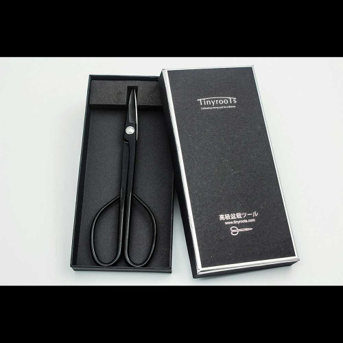 Carbon Steel Long Bonsai Shear - Known as the Hasami Shear, They're great For Defoliating or Cutting Smaller branches With Ease.